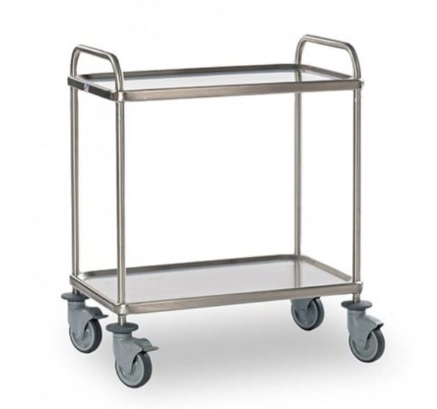 Trillebord med 2 plan 800x500mm