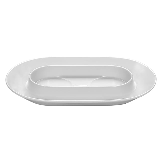 COFFEE TASTING oval underskål 190x120mm