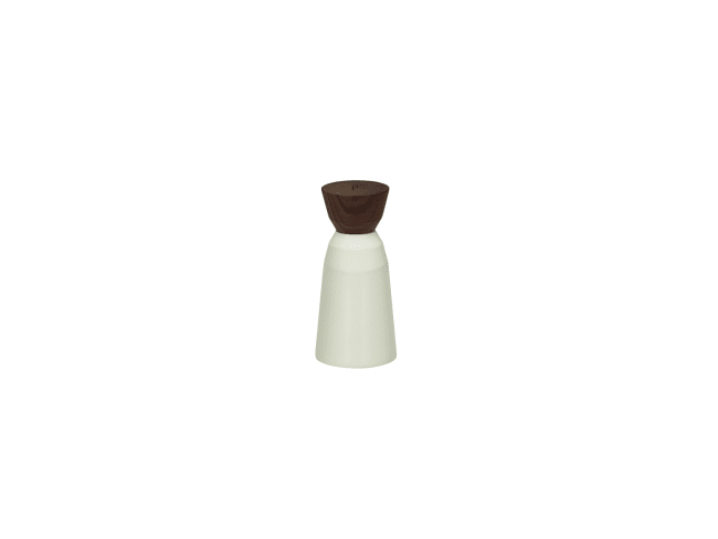 ALLURE pepperkvern porselen/tre H:148mm