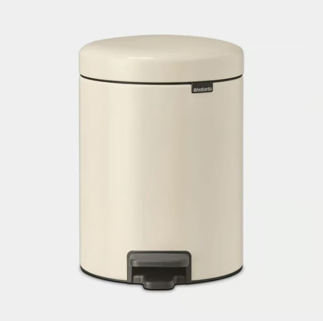 Pedalbøtte 5ltr Brabantia, Beige