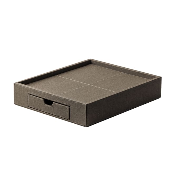 TASMAN velkomstbrett Nespresso m/skuff