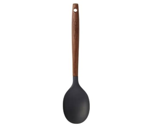 Serveringsskje i silikon med trehåndtak L: 310mm