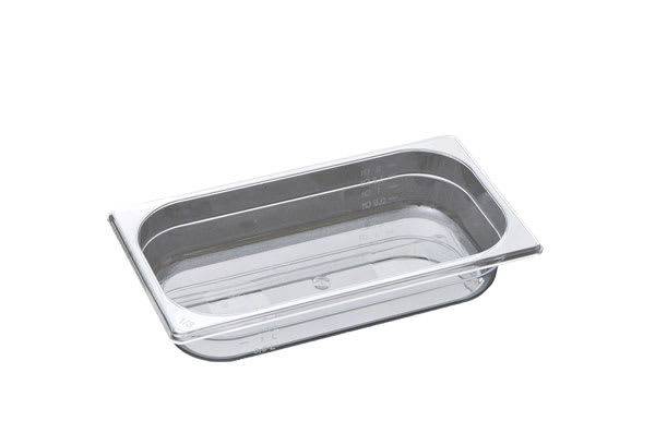 POLYCARBONAT klar gastrobakk GN1/3-65
