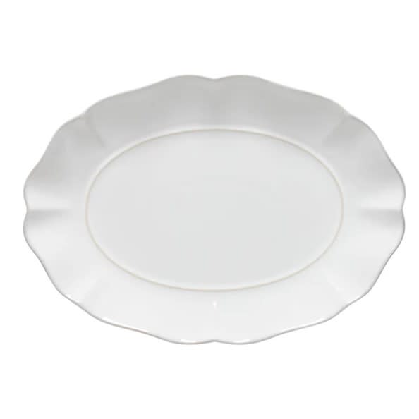 ROSA oval tallerken Ø:300x210mm, hvit