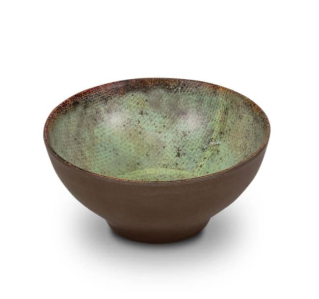 Dyp skål melamin Ø:16,5cm/85cl, Grønn/br