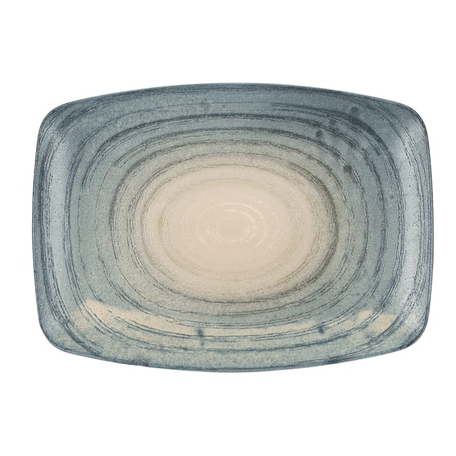 Tallerken rekt. 32x23cm RE-GEN, Sirius