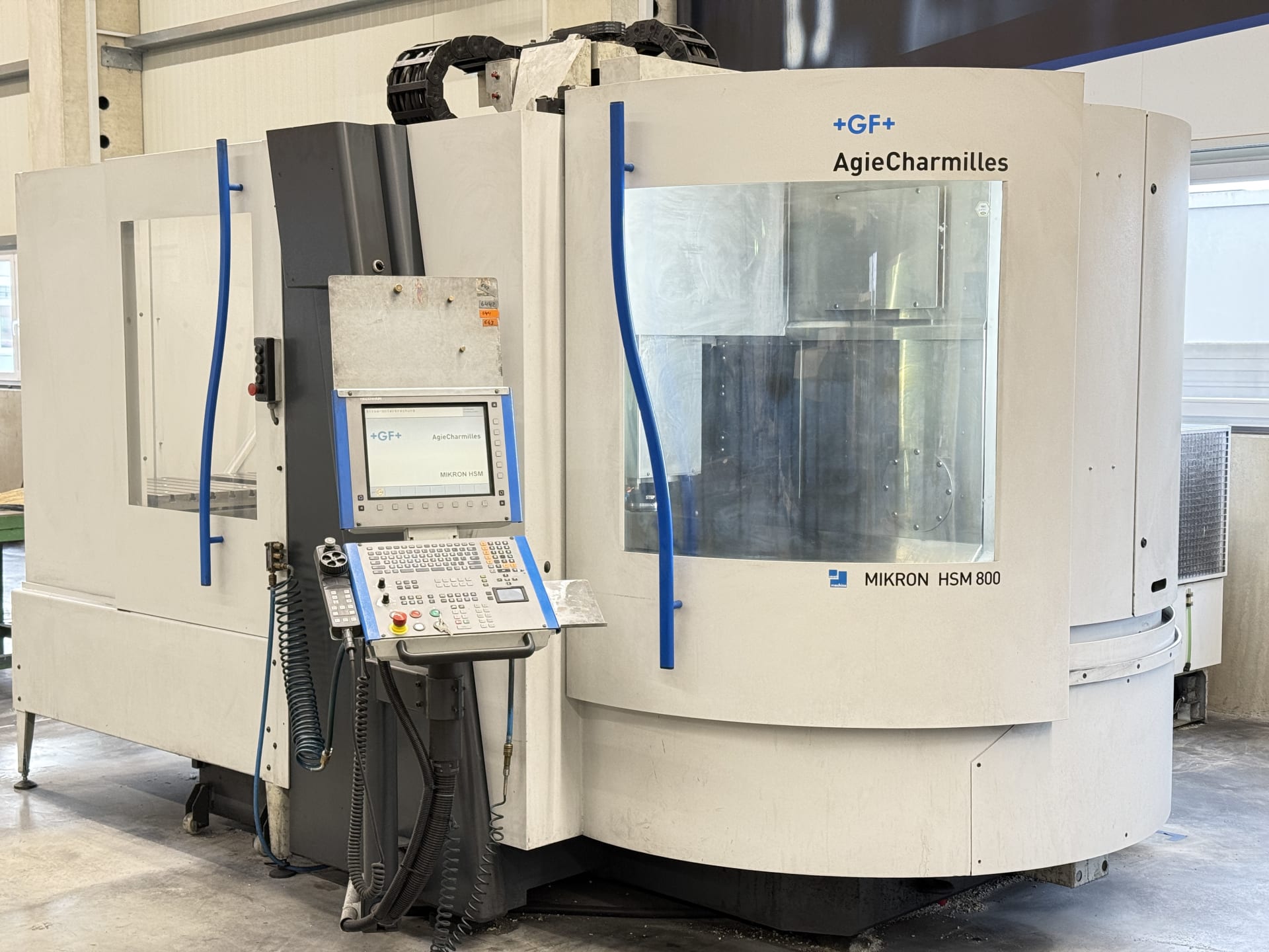 Used MIKRON HSM 800 machining centre in stock at ReMach