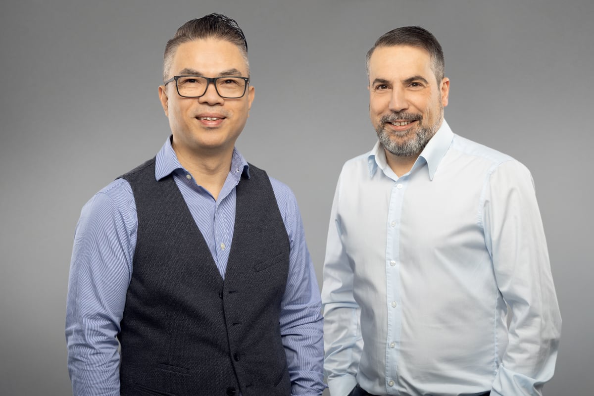 Oscar Soler Monte and Huy Trinh