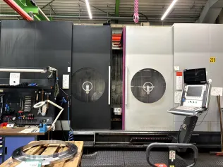 IBARMIA ZVH58 Bettfräsmaschine mit Rundtisch 1750 mm 