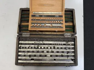 2 Gauge Block Sets
