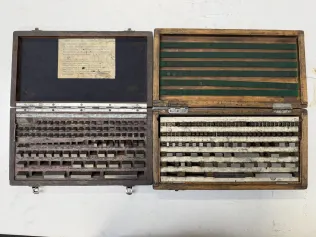 2 Gauge Block Sets