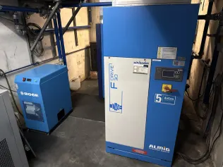 Schraubenkompressor + Kältetrockner