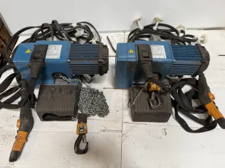 2 Electric Chain Hoists