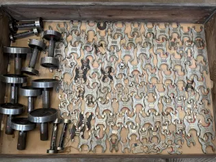 Lot of plug gauges + ring gauges