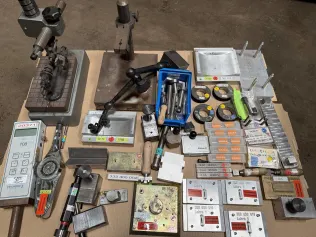 Lot of measuring instruments + accessories