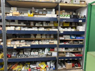 Lot of Electrical and Control Cabinet Components / Electrical Spare Parts
