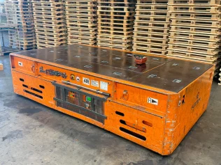 HUBTEX SFB 40 T Special Pallet Truck Incl. remote control and battery charger (FILON CLASSIC).