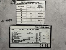 VOLZ Euro-Cut. 6,5 x 3050  Sheet metal shear - Image 6
