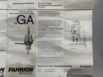 Fahrion GA 2 Gewindeschneidapparate - Image 10