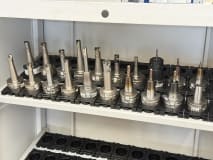 30 pcs. HSK-A63 tool holders with tools - Image 2