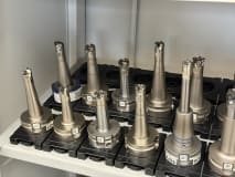 30 pcs. HSK-A63 tool holders with tools - Image 3