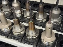 30 pcs. HSK-A63 tool holders with tools - Image 14