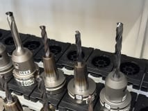 30 pcs. HSK-A63 tool holders with tools - Image 16