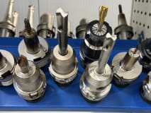 34 pcs. HSK-A63 tool holders with tools - Image 8