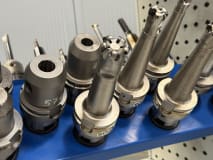34 pcs. HSK-A63 tool holders with tools - Image 16
