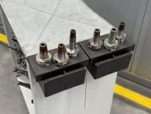 34 pcs. HSK-A63 tool holders with tools - Image 22