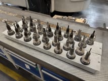 30 pcs. HSK-A63 tool holders with tools - Image 24
