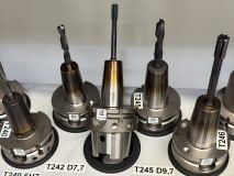 34 pcs. HSK-A63 tool holders with tools - Image 22