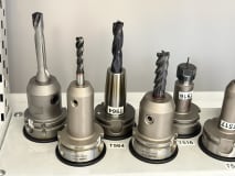 34 pcs. HSK-A63 tool holders with tools - Image 3
