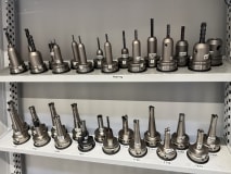 34 pcs. HSK-A63 tool holders with tools - Image 12