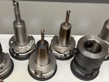 34 pcs. HSK-A63 tool holders with tools - Image 7