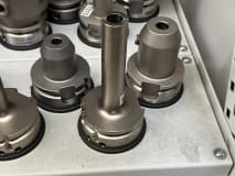 34 pcs. HSK-A63 tool holders with tools - Image 13