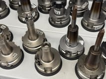 34 pcs. HSK-A63 tool holders with tools - Image 18