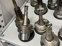 34 pcs. HSK-A63 tool holders with tools - Image 23