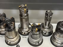 34 pcs. HSK-A63 tool holders with tools - Image 8