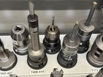 34 pcs. HSK-A63 tool holders with tools - Image 12