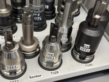 34 pcs. HSK-A63 tool holders with tools - Image 18
