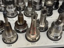 34 pcs. HSK-A63 tool holders with tools - Image 22