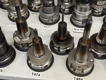 34 pcs. HSK-A63 tool holders with tools - Image 24