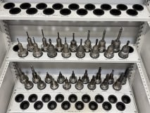 32 pcs. HSK-A63 tool holders with tools - Image 5