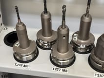 32 pcs. HSK-A63 tool holders with tools - Image 8