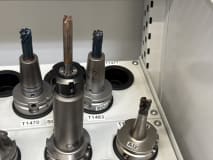32 pcs. HSK-A63 tool holders with tools - Image 20