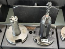 20 pcs. SK50 tool holders with tools - Image 9