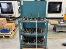 25 pcs. SK50 tool holders with tools - Image 1