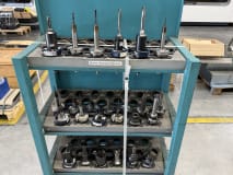 25 pcs. SK50 tool holders with tools - Image 2