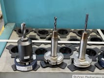 25 Stk. SK50 Werkzeugaufnahmen mit Werkzeugen - Image 4